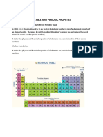 1 Periodic Table