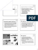 Supplemental Injections: Periodontal Ligament Injection PDL Injection