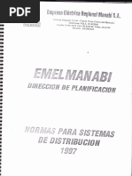 Normas de Proyectos Eléctricos Cnel Manabi