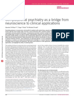 Computational Psychiatry As A Bridge From Neuroscience To Clinical Applications