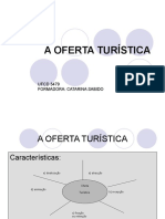 A Oferta Turística: UFCD 3479 Formadora: Catarina Sabido