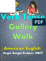 Verb Tense Gallery Walk Free