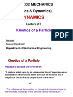 ME1032 Dynamics-Lecture 6 Kinetics