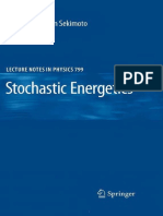 (Sekimoto) Stochastic Energetics