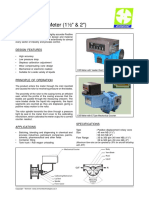 C35 Positive Displacement FlowMeter