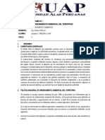 Informe 1-PLANIFICACIÓN Y ORDENAMIENTO AMBIENTAL DEL TERRITORIO-PERU