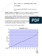 Geração de Grafico Curva S