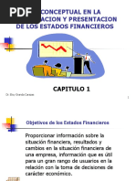 La Preparación y Presentación de Los Estados Financieros