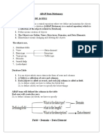 ABAP Data Dictionary: Field Domain + Data Element