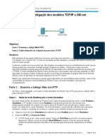 3.2.4.6 Packet Tracer - Investigating The TCP-IP and OSI Models in Action Instructions MAT