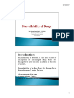 Bioavailability of Drugs