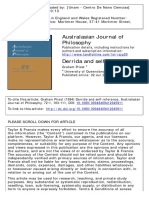 Priest, Graham - Derrida and Self-Reference. AJP, 1994 PDF