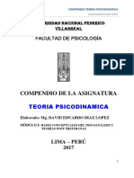 Compendio Teoria Psicodinamica - 2017-2-1er Modulo