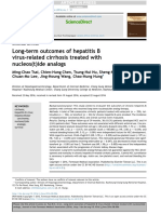 Long-Term Outcomes of Hepatitis B Virus-Related Cirrhosis Treated With Nucleos (T) Ide Analogs