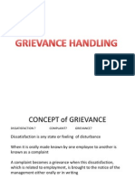 Grievance Handling