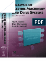 P C KRAUSE Analysis of Electric Machinary and Drive Systems PDF