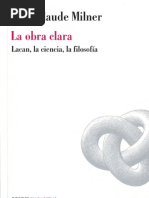 La Obra Clara - Jean Claude Milner