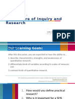 Nature of Inquiry and Research