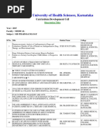 Dissertation Titles - Pharmacology