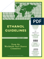 Ethanol Guidelines: From The Worldwide Fuel Charter Committee