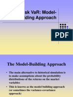 VaR Model Building Approach