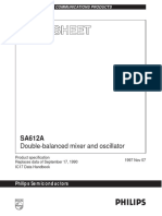 Double-Balanced Mixer and Oscillator: Philips Semiconductors