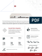 Fortigate 300D: Security Fabric Integration