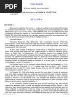 Petitioner Vs Vs Respondent: Third Division