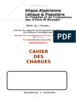 Cahier de Charge