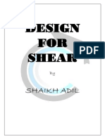 Design For Shear