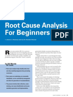 Root Cause Analysis