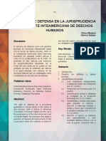 Derecho de Defensa Cidh