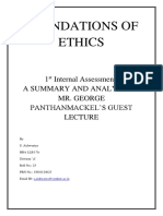 Foundations of Ethics