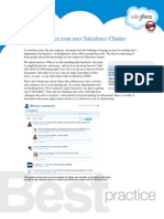 How Salesforce - Com Uses Salesforce Chatter