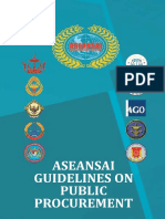 ASEAN Guidelines On Public Procurement