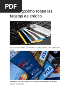 Carding Cómo Roban Las Tarjetas de Crédito