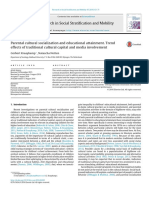 Kraaykamp & Notten (2016) Parental Cultural Socialization and Educational Attainment.