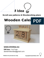 Wooden Calendar