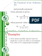 9 Periodic Payment of An Ordinary Annuity