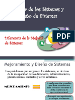 Mejoria de Los Sistemas y Diseño de Sistemas