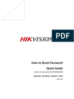 Manual de Reseteo Grabadores Hikvision PDF