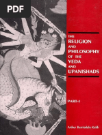 The Religion and Philosophy of The Veda and Upanishads - Vol 1 - Keith PDF