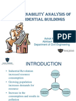 Building Sustainability Analysis