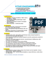 1.23 Horizontal Self Priming Multistage Pump 