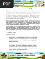 Elaboración de Un Texto Reflexivo, Crítico y Argumentativo