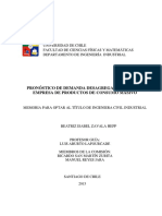 Pronostico de Demanda Desagregado para Una Empresa de Productos de Consumo Masivo PDF