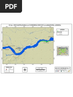 Mapas Con Comunidades Socias San Roque, Sani Isla, Comuna Añangu, Challuayacu, Centro Turistico Francisco de Orellana, Comuna Pilchi, Rio Napo