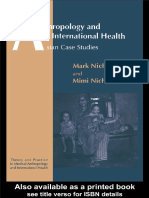 (Theory and Practice in Medical Anthropology and International Health, v. 3) Mark Nichter - Mimi Nichter-Anthropology and International Health - Asian Case Studies-Gordon and Breach (1996) PDF