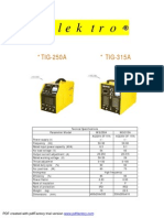 Tig 250 315