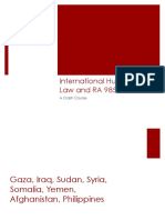 Crash Course On International Humanitarian Law